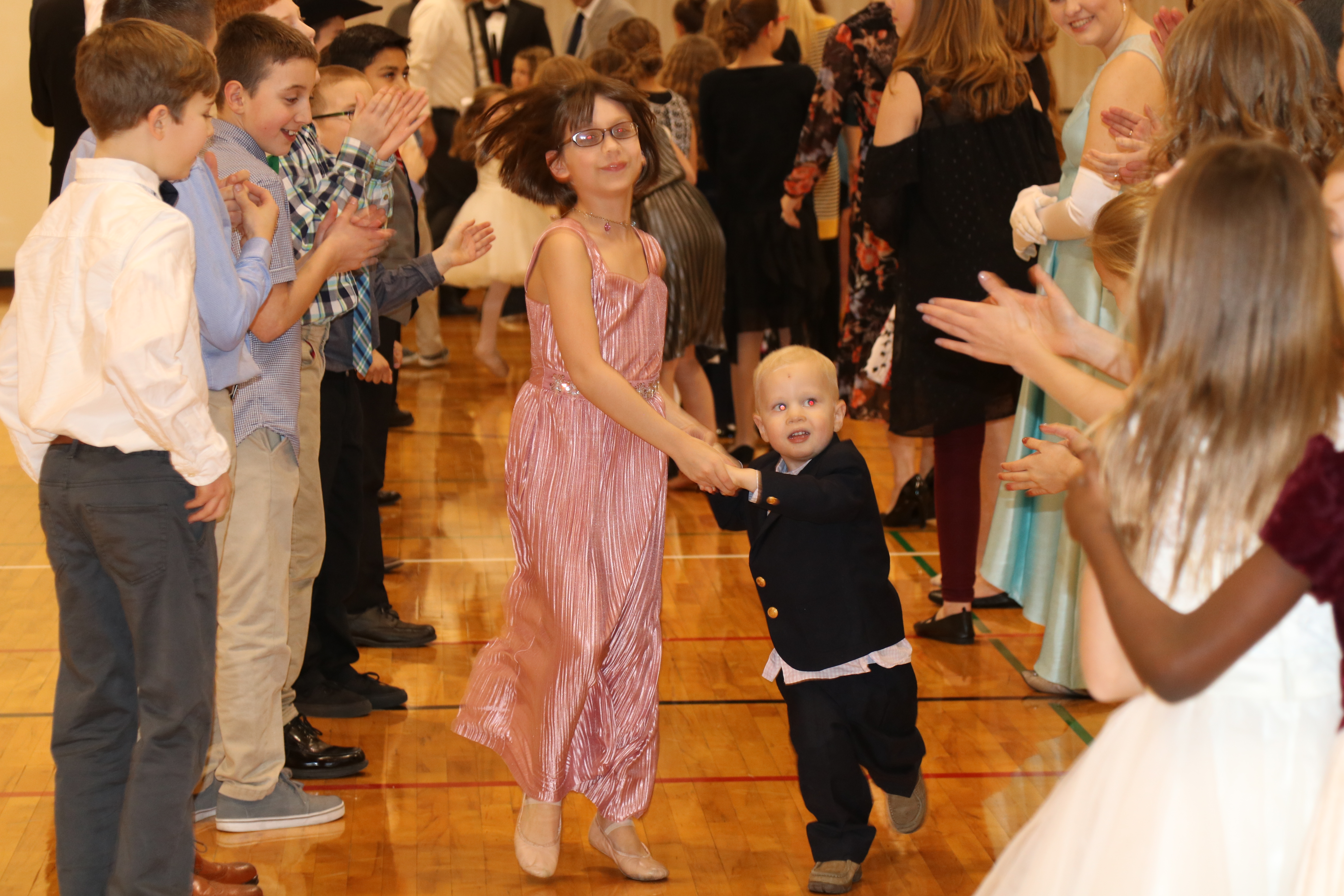 Family fun at the Spring Dance